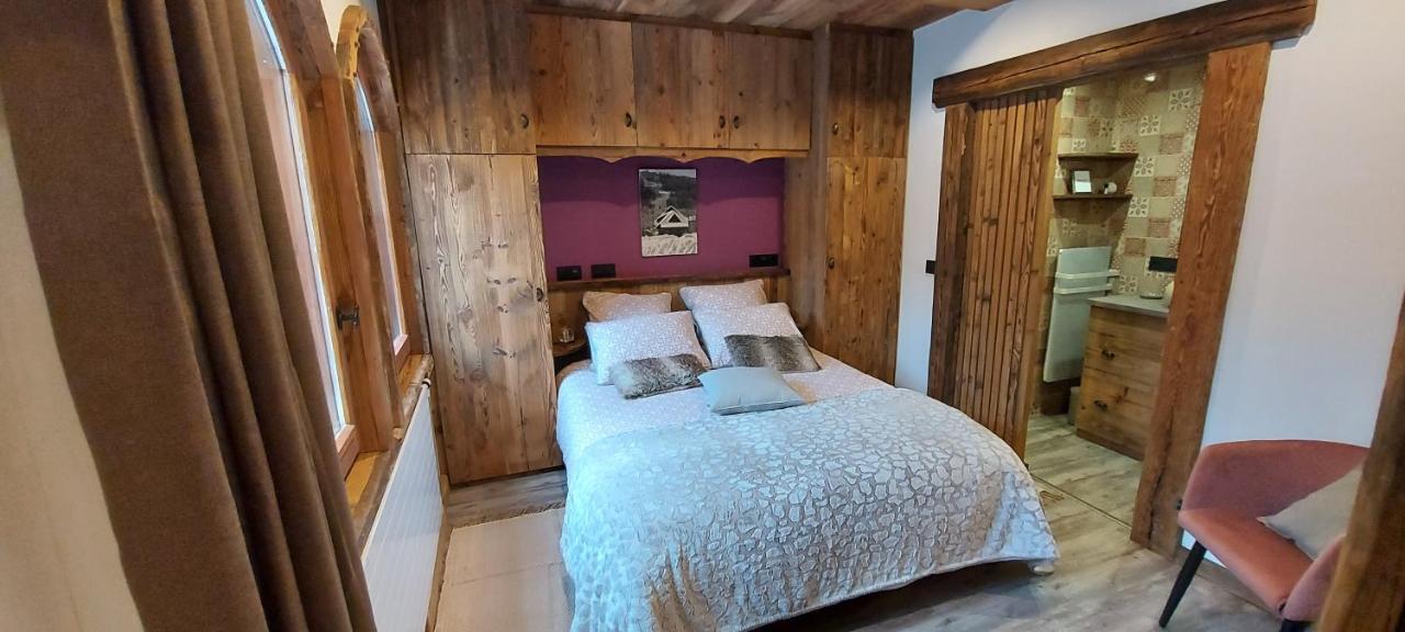 Chalet Serre Cambeou Piscine&Spa Saint Chaffrey Bagian luar foto