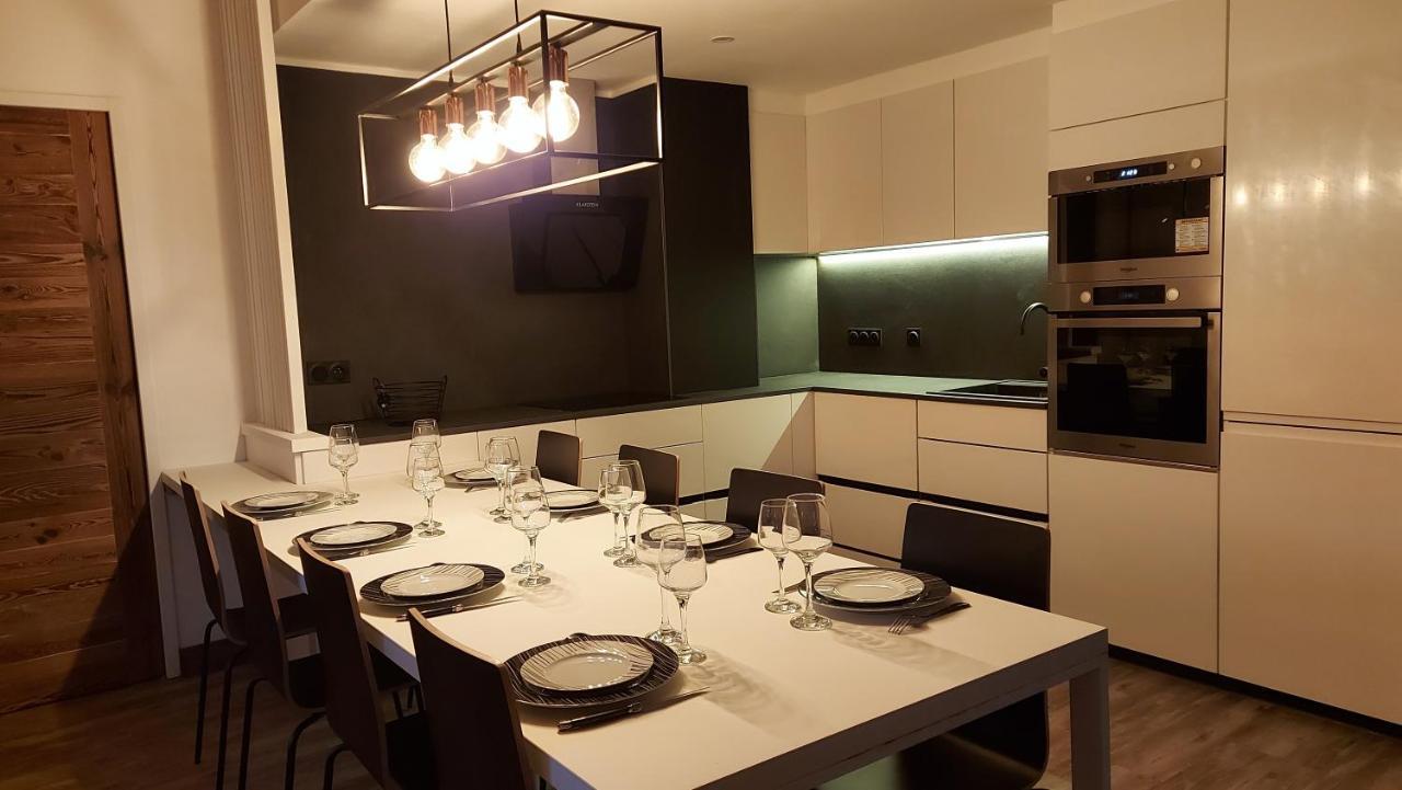 Chalet Serre Cambeou Piscine&Spa Saint Chaffrey Bagian luar foto